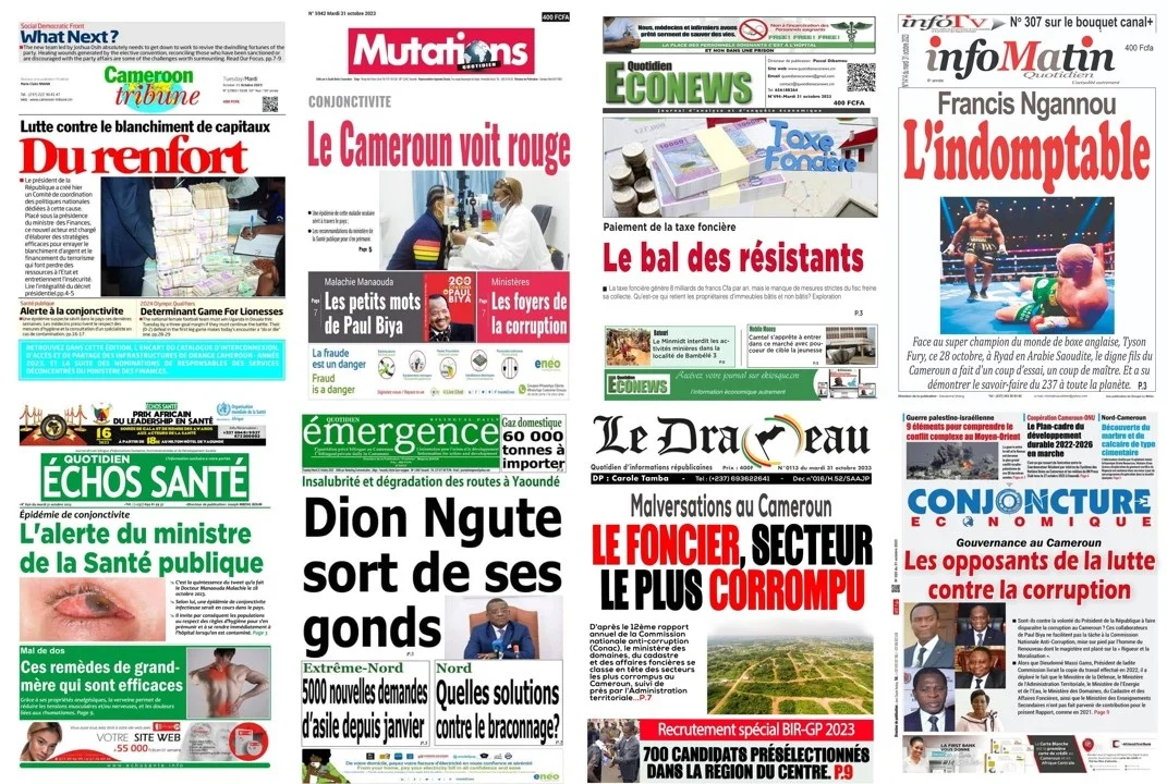La revue de presse du mercredi 1er novembre 2023