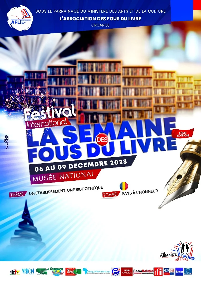 La Semaine des « Fous du Livre » s&rsquo;ouvre le 6 décembre prochain à Yaoundé