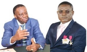 Fame Ndongo et Emmanuel Naossi