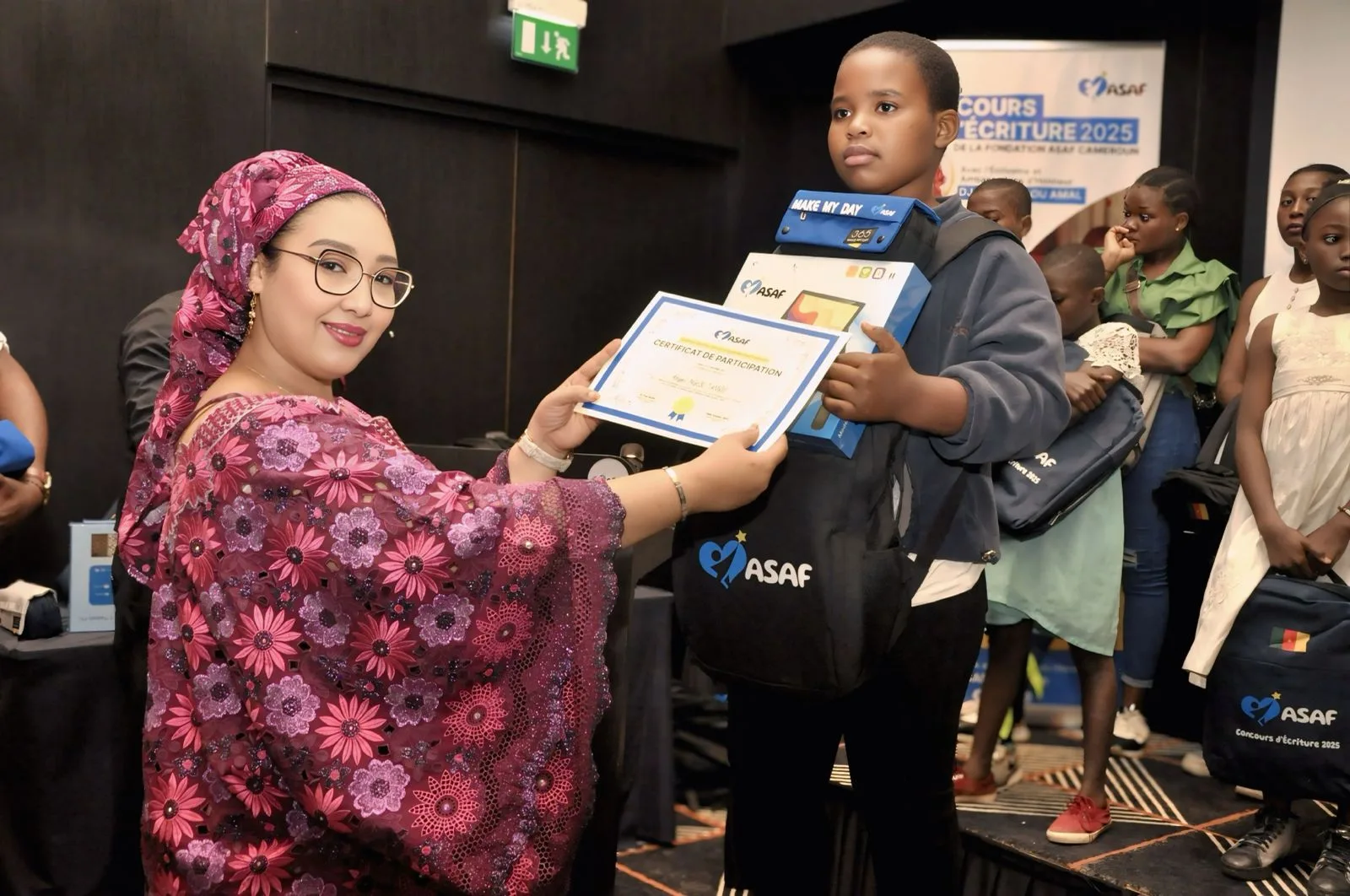 La Fondation ASAF Cameroun d’Eran Moas récompense les lauréats de son concours d’écriture