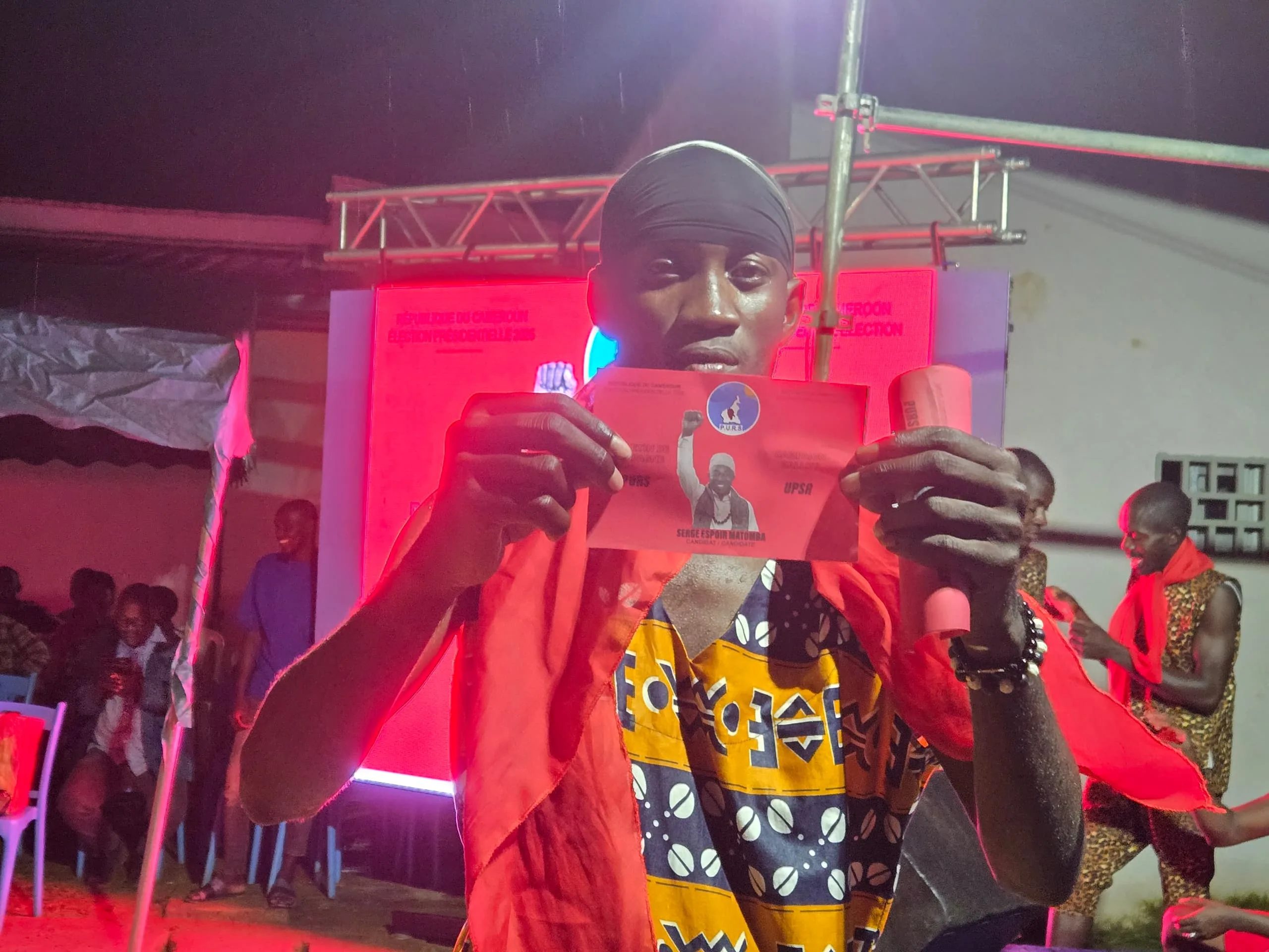 Campagne présidentielle / Édéa et le bulletin Rouge ne font qu&rsquo;un