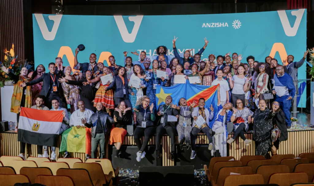 Le jeune entrepreneur sud-africain honoré lors du lancement du programme Anzisha 2026