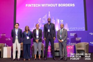 Le directeur de la stratégie de XTransfer prend la parole lors de l’Inclusive FinTech Forum 2026 au Rwanda